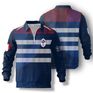 Pull 1/4 zippé France Rugby à XIII - Coupe du Monde 2026 MFR106