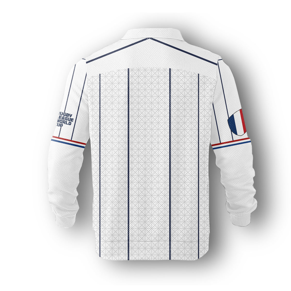 Pull 1/4 zippé France Rugby à XIII - Coupe du Monde 2026 MFR107 – Image 3