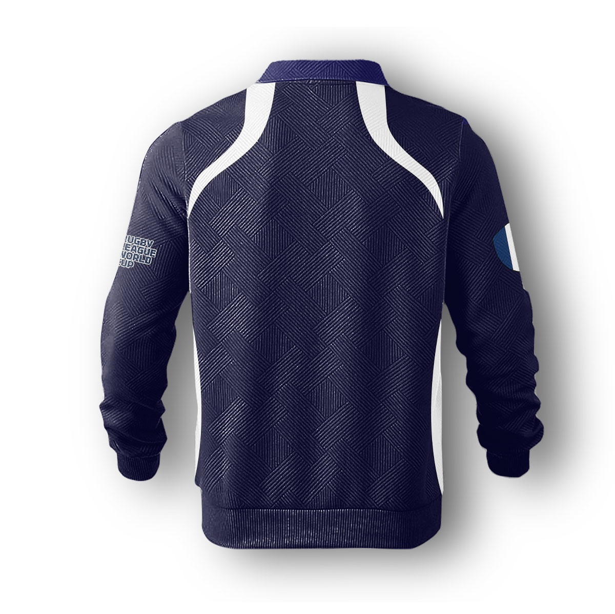 Pull 1/4 zippé France Rugby à XIII - Coupe du Monde 2026 MFR109 – Image 3