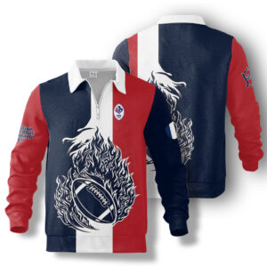Pull 1/4 zippé France Rugby à XIII - Coupe du Monde 2026 MFR115