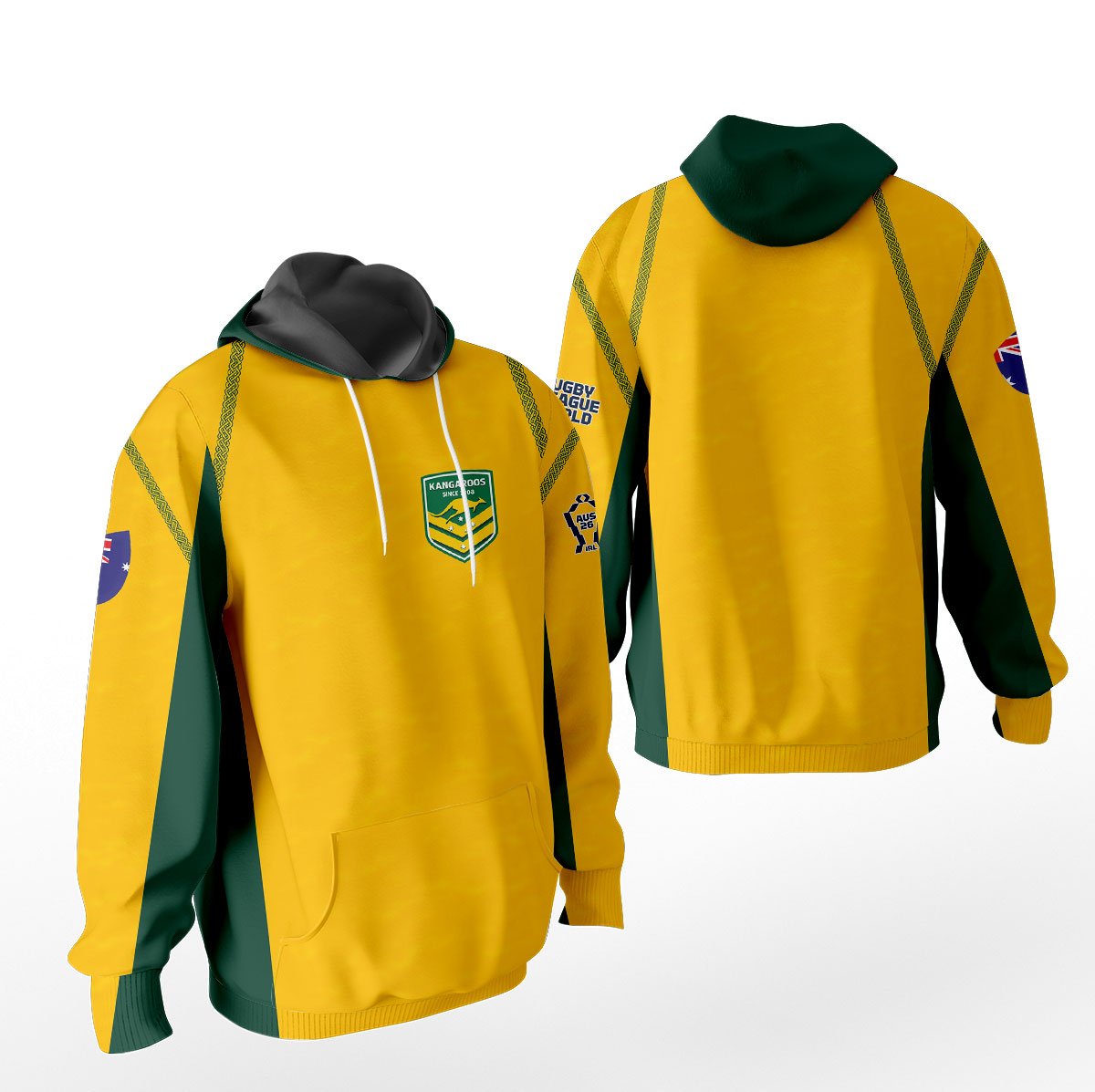 Australia Rugby League – 2026 World Cup Apparel Collection MAU102 - Image 2