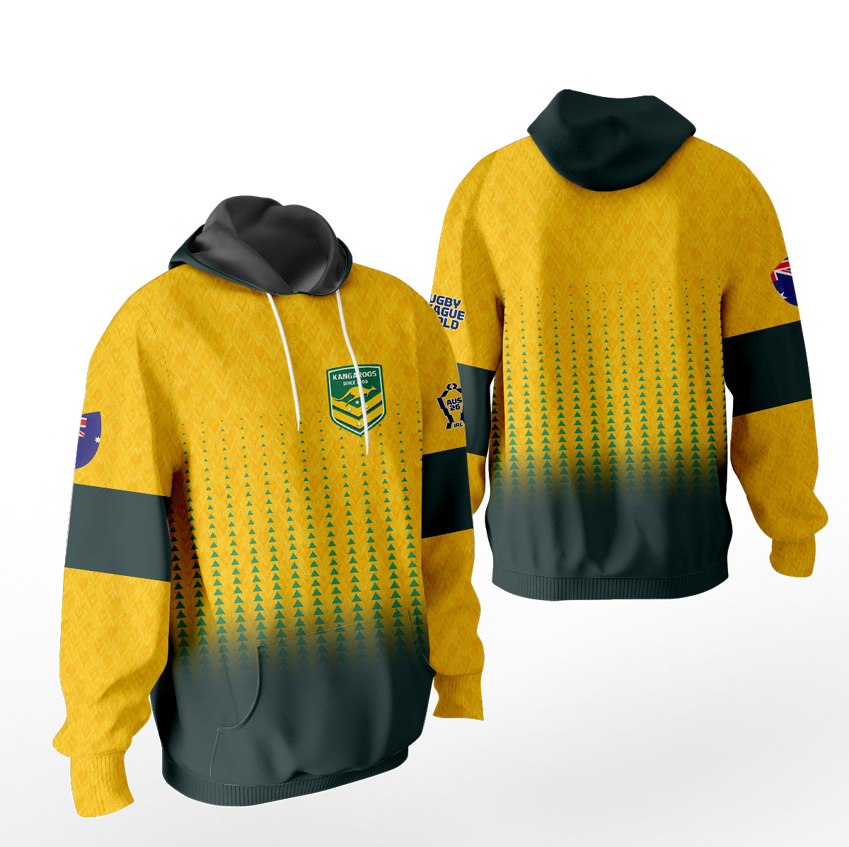 Australia Rugby League – 2026 World Cup Apparel Collection MAU108 - Image 2