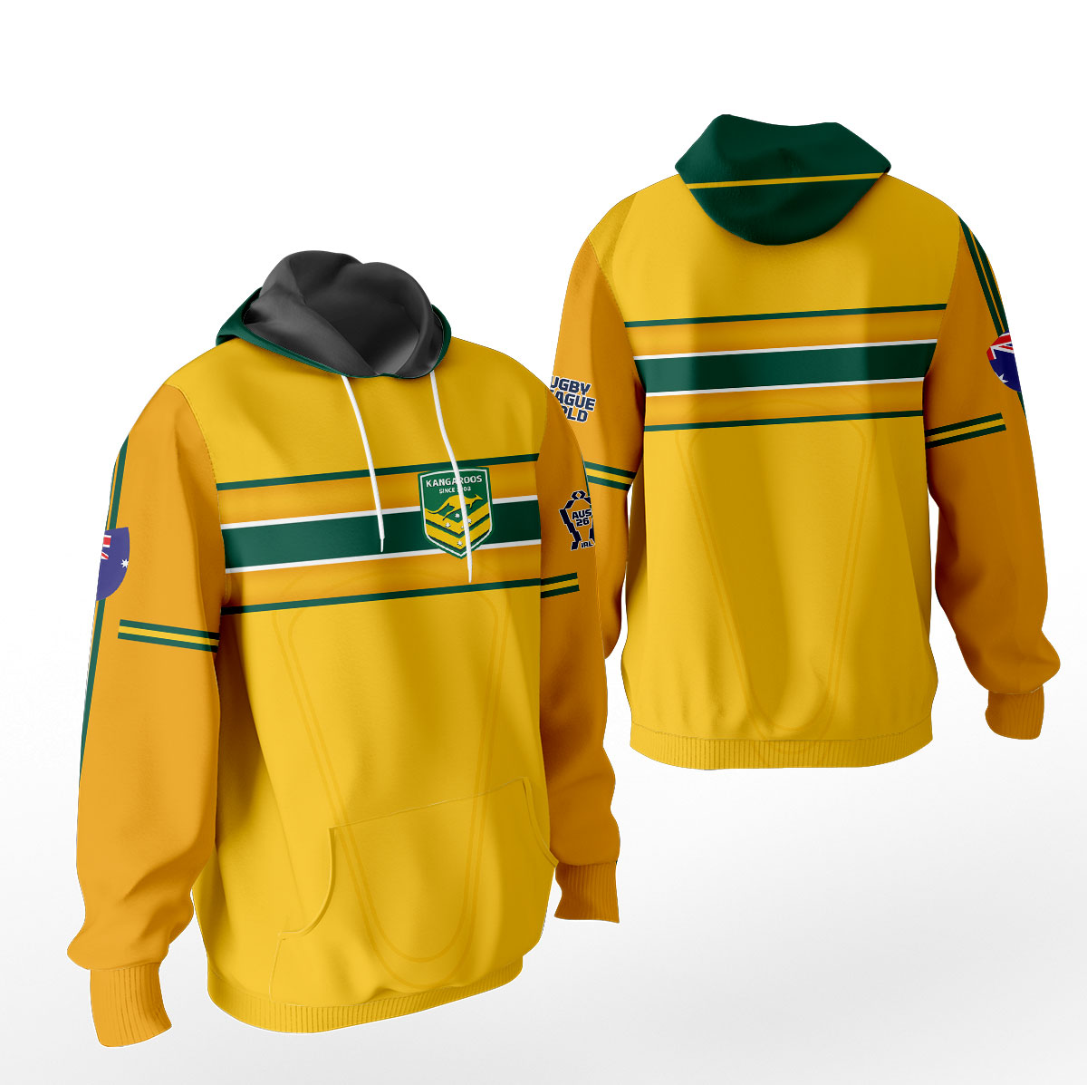 Australia Rugby League – 2026 World Cup Apparel Collection MAU110 - Image 2