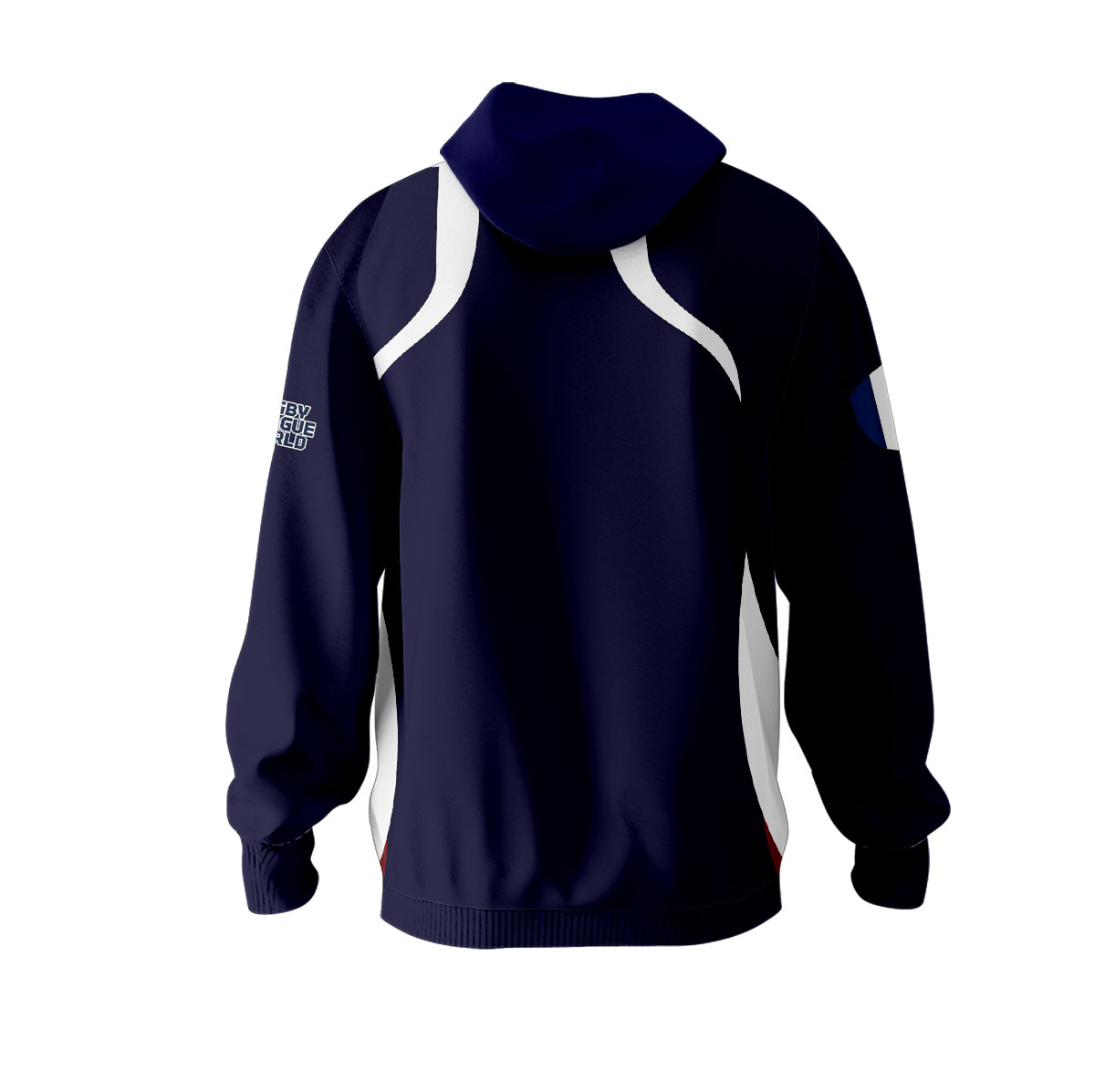 Sweat à capuche France Rugby à XIII - Coupe du Monde 2026 MFR109 – Image 3