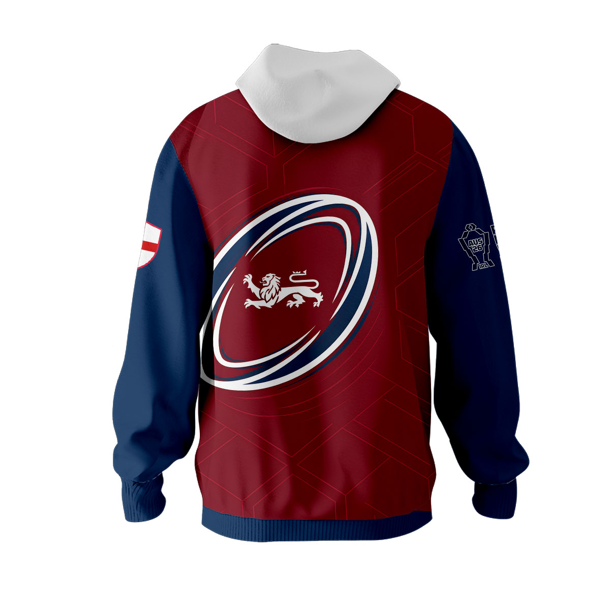 England Rugby League – 2026 World Cup Hoodie MUK111 - Image 3