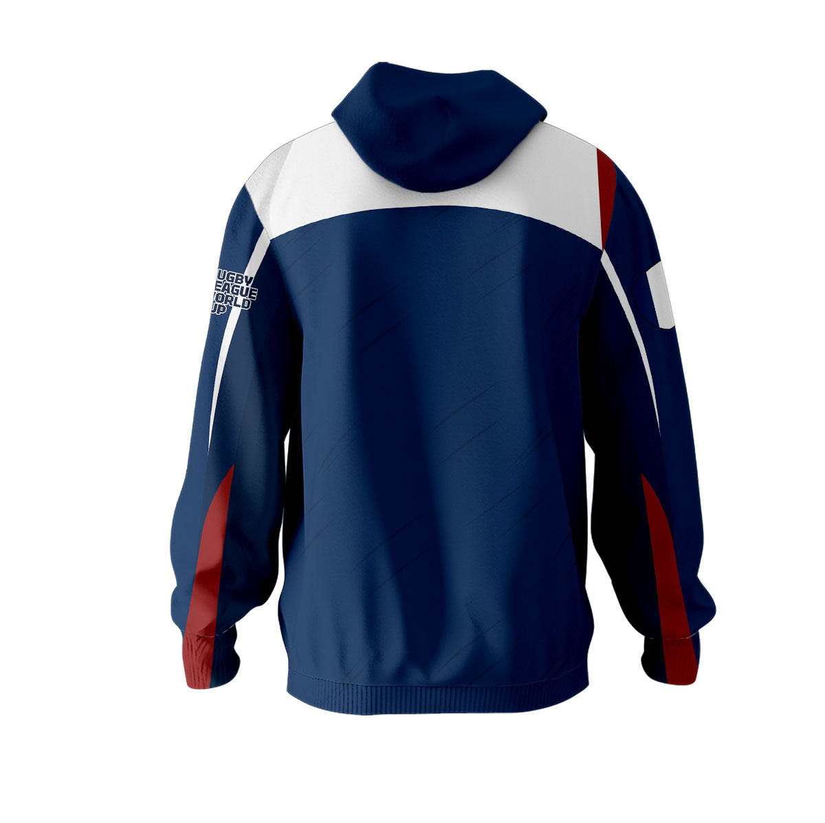 Sweat à capuche France Rugby à XIII - Coupe du Monde 2026 MFR101 – Image 3
