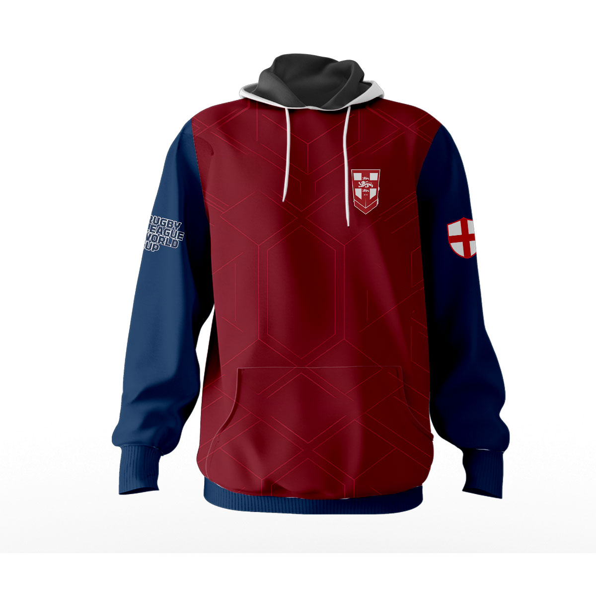 England Rugby League – 2026 World Cup Hoodie MUK111 - Image 2