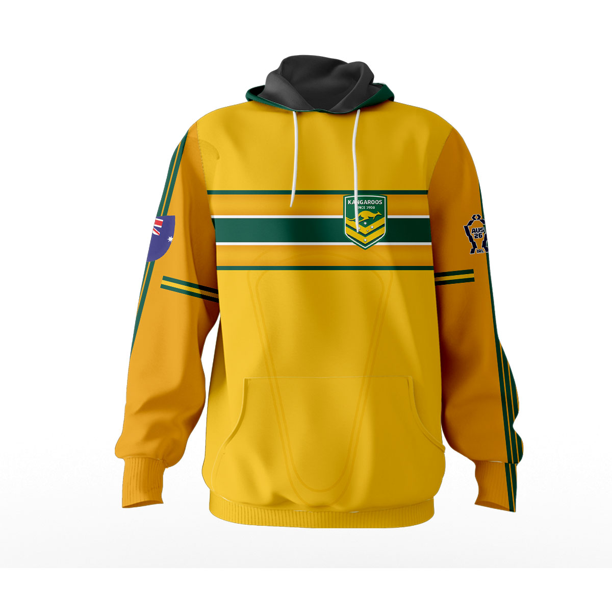 Australia Rugby League – 2026 World Cup Hoodie MAU110 - Image 2