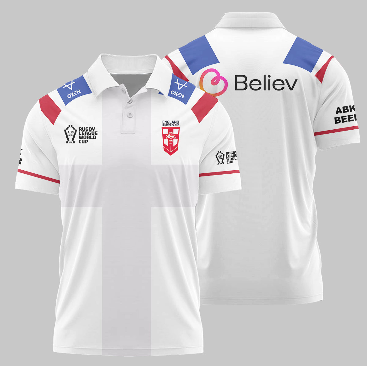 England Rugby League – 2026 World Cup Apparel Collection MUK262 - Image 2