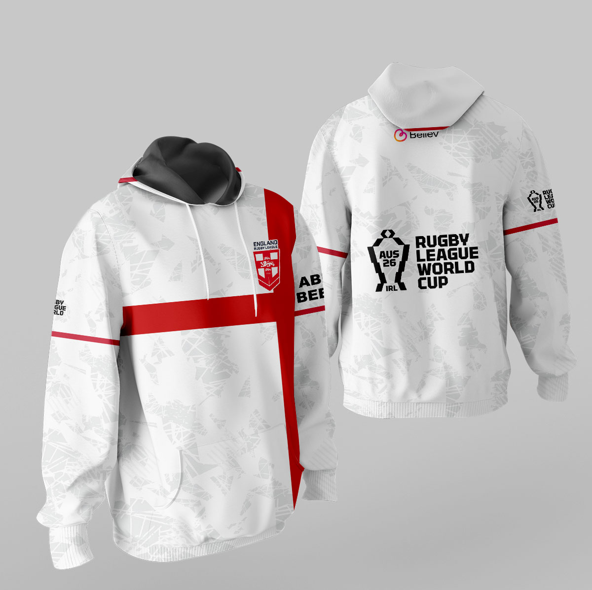 England Rugby League – 2026 World Cup Apparel Collection MUK261 - Image 2
