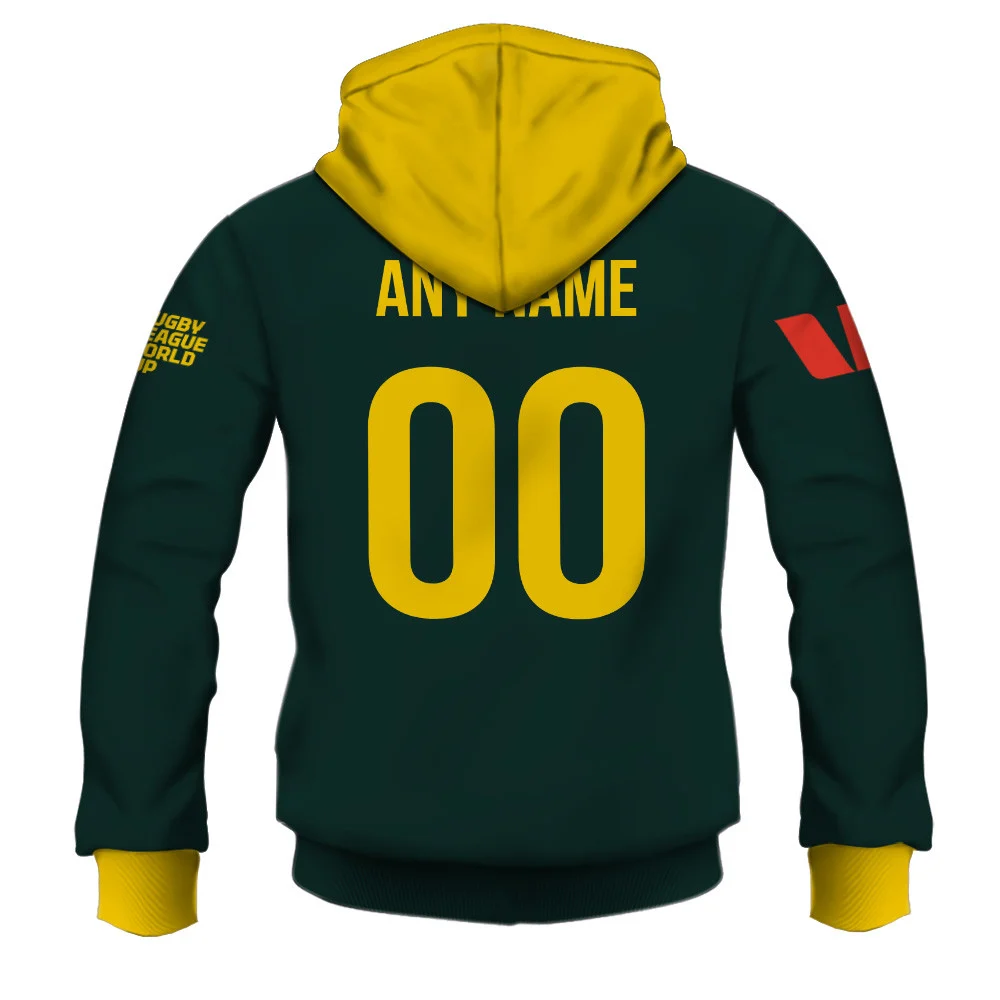 Australia Rugby League – 2026 World Cup Custom Name & Number Apparel MAU111 - Image 2