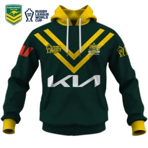 Australia Rugby League – 2026 World Cup Custom Name & Number Apparel MAU111