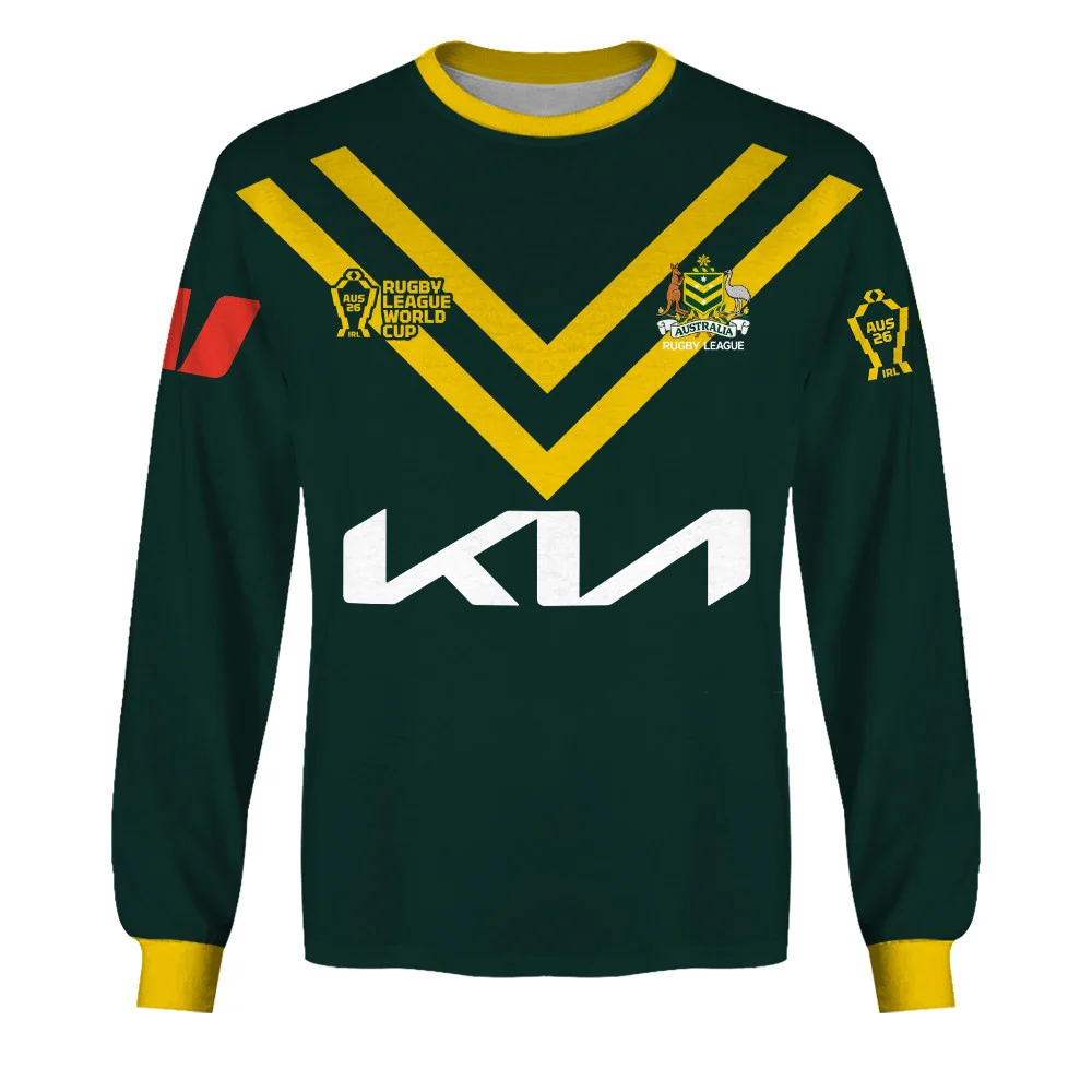 Australia Rugby League – 2026 World Cup Custom Name & Number Apparel MAU111 - Image 4