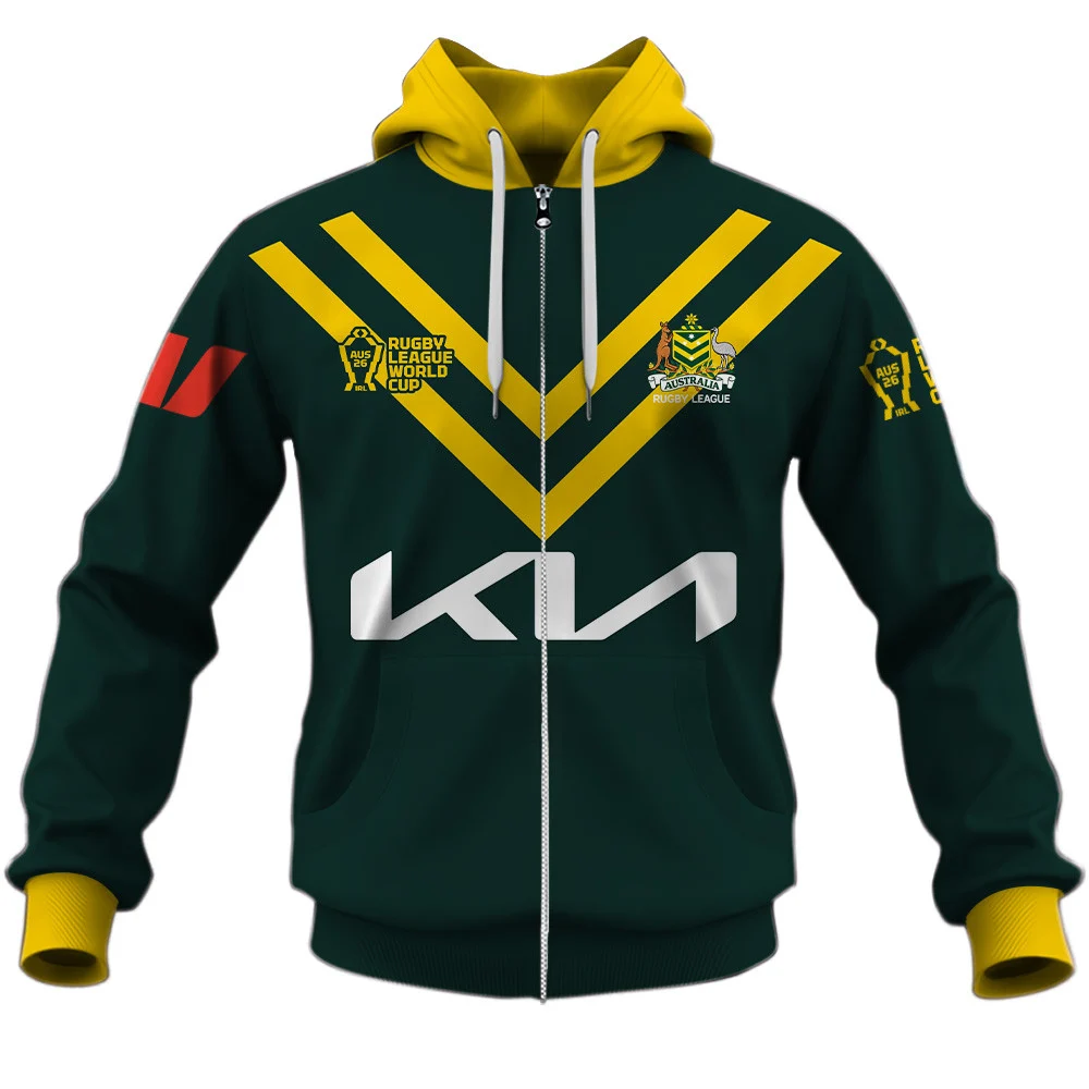 Australia Rugby League – 2026 World Cup Custom Name & Number Apparel MAU111 - Image 3